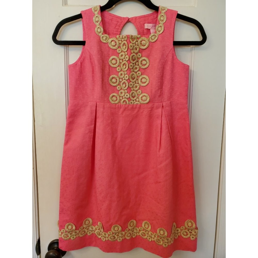 Lilly Pulitzer Mini Adelson Dress in Hotty Pink - Picture 2 of 9
